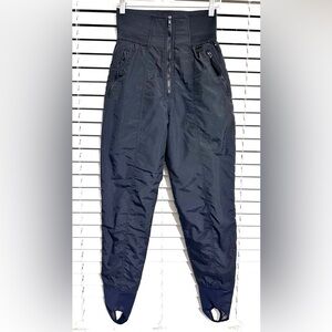 #2) Tyrolia Skiwear black pants excellent condition Size 8